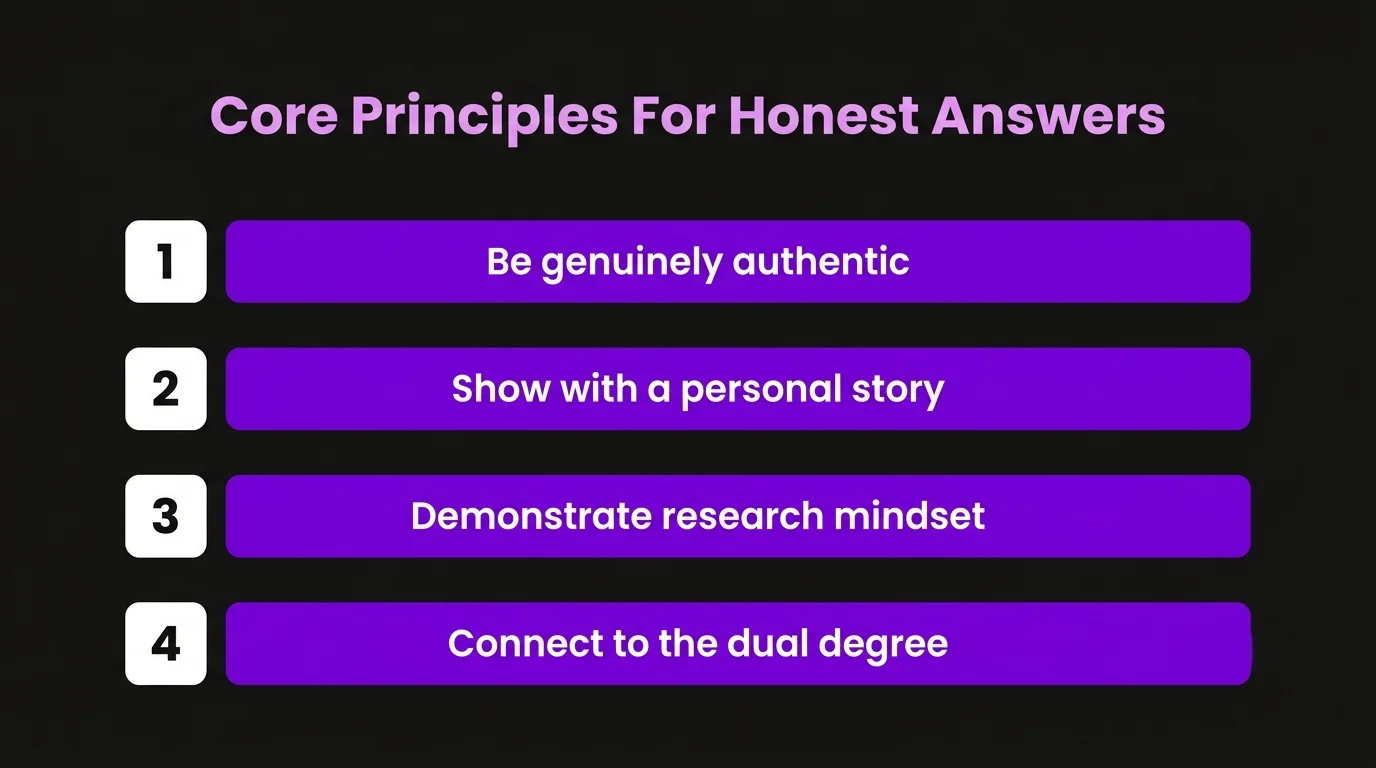 Core Principles for an Authentic Answer (And How to Practice Them)