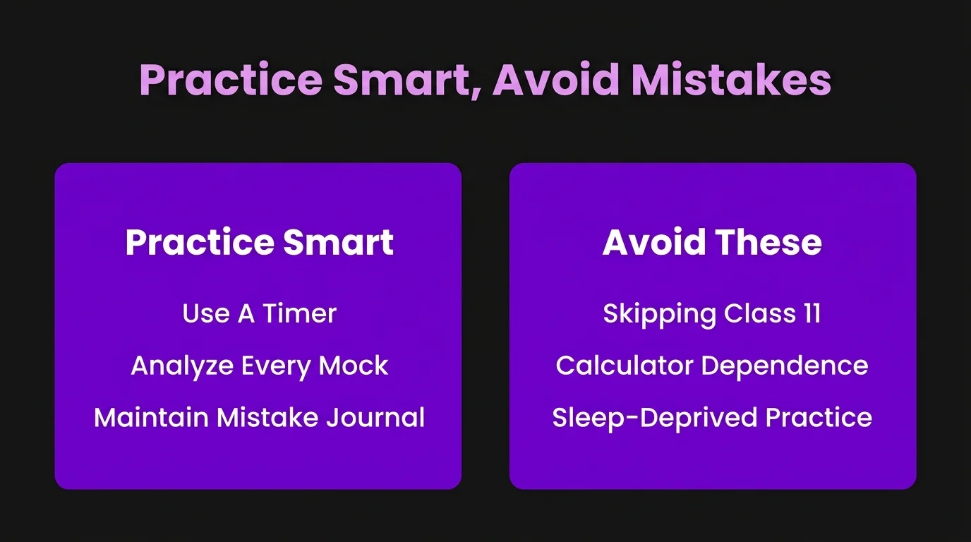 Practice Tips & Common Mistakes to Avoid