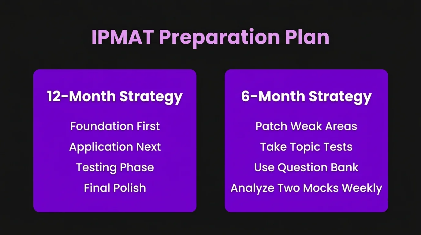 IPMAT Preparation Plan: How to Use Your IPMAT Books for a Structured Strategy?