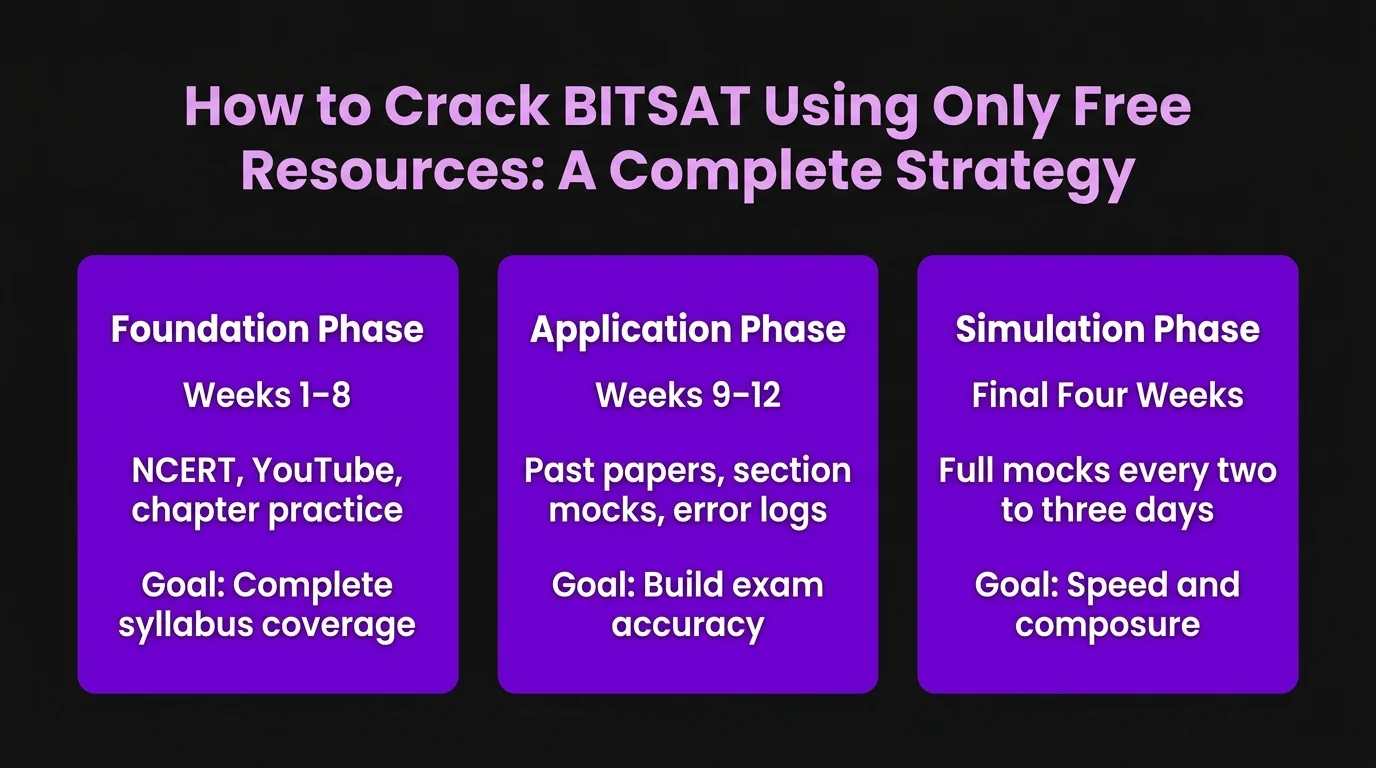 How to Prepare for BITSAT Without Coaching Using Free Resources