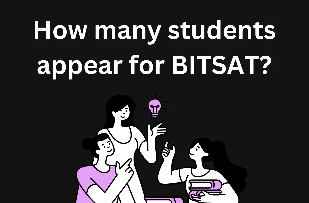 How many students appear for BITSAT? (2024)