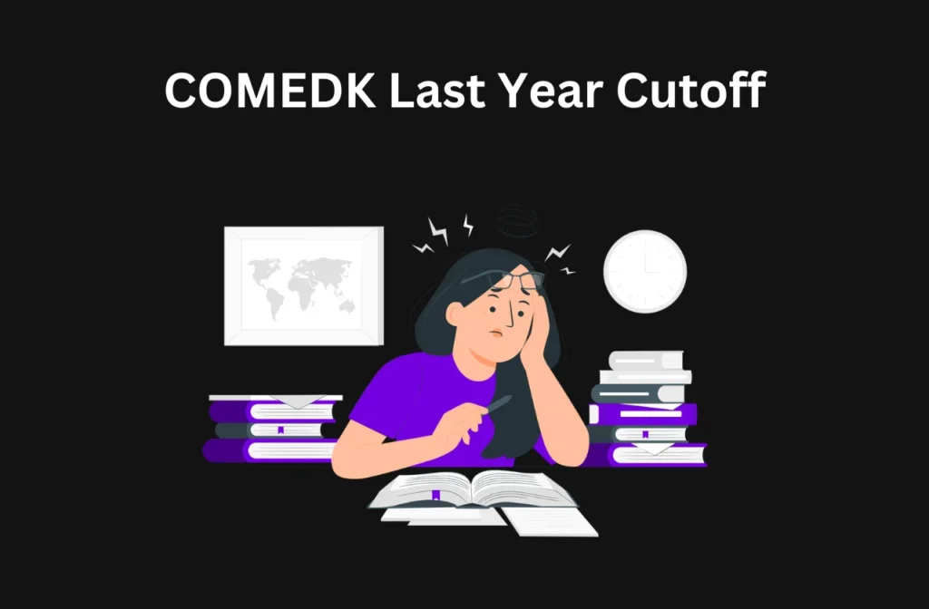 COMEDK last year cutoff