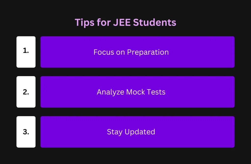 Tips for JEE Students
