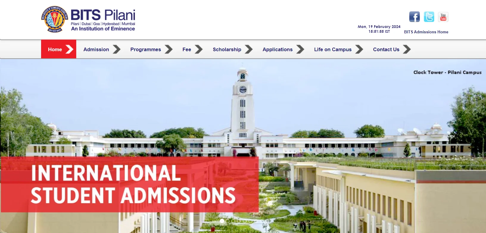 International Students Admission