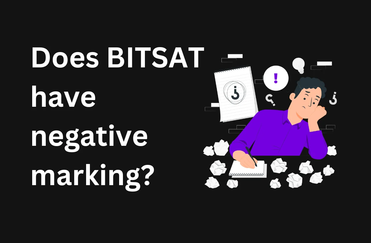 Does BITSAT have negative marking? All you need to know (2026)