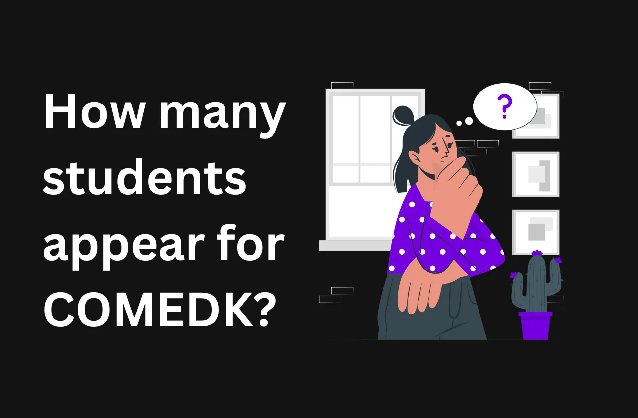 How many students appeared for COMEDK? (2026)