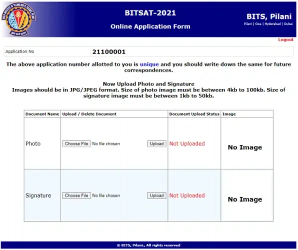 BITSAT 2026 Application Procedure
