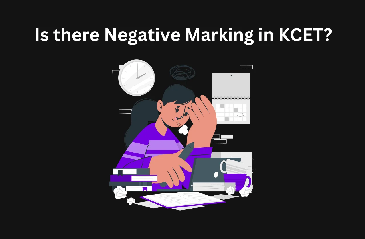 Is there Negative Marking in KCET? (2026)