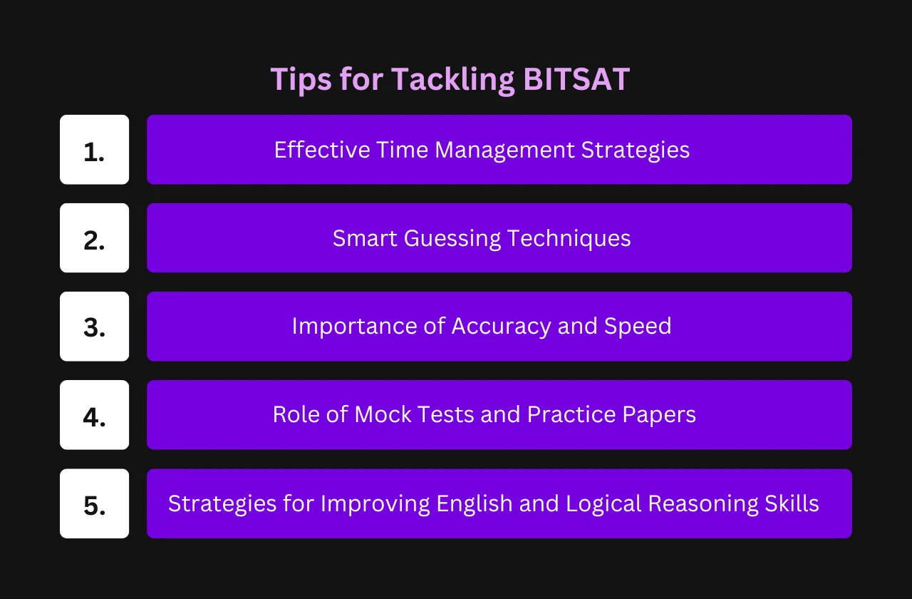 Tips for Tackling BITSAT