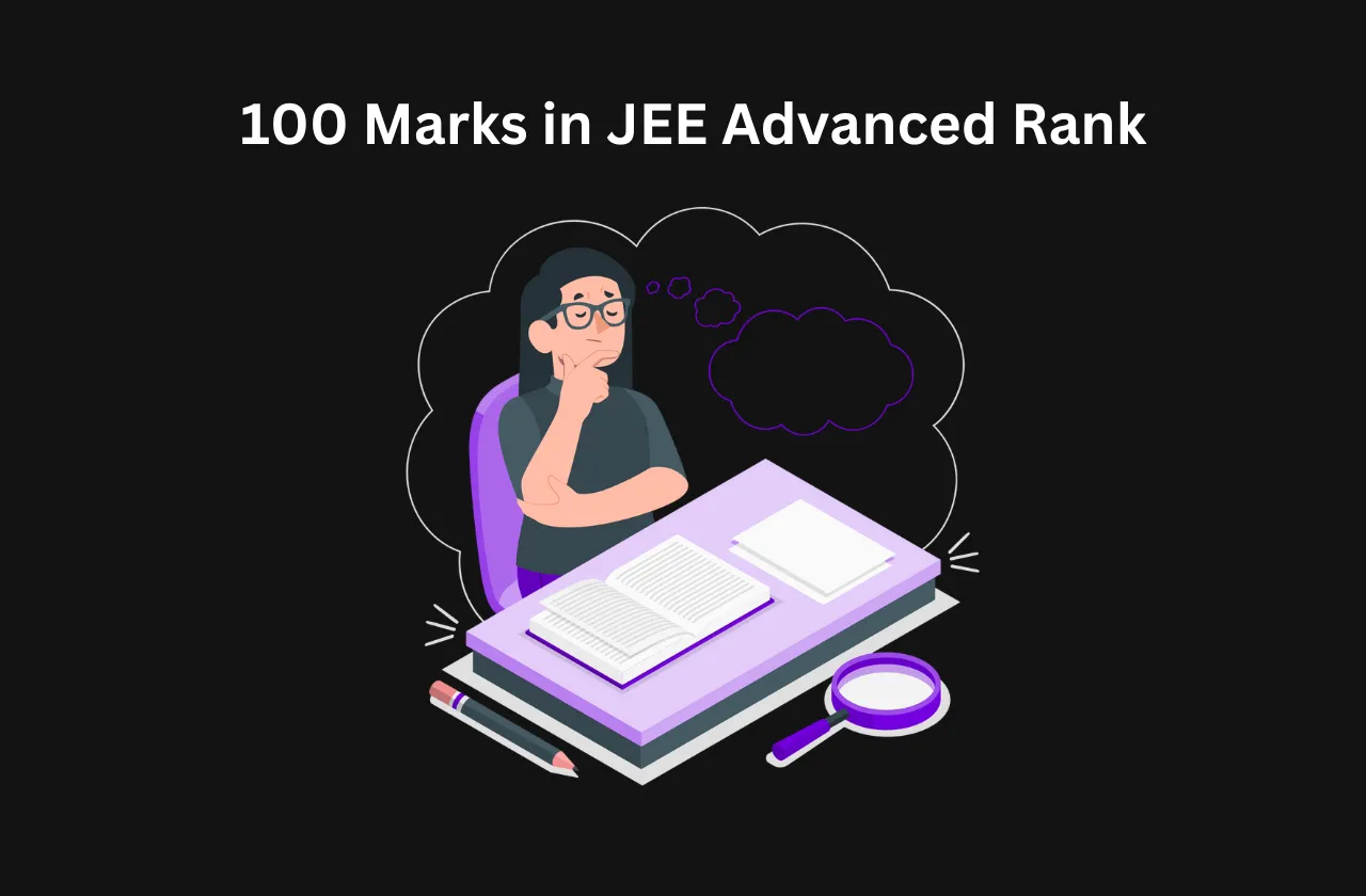 100 Marks In JEE Advanced Rank