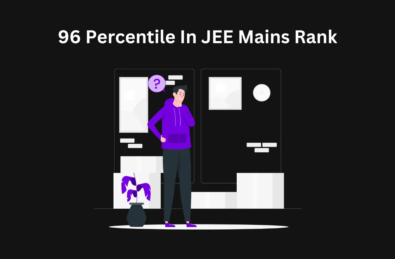 96 Percentile JEE Mains Rank