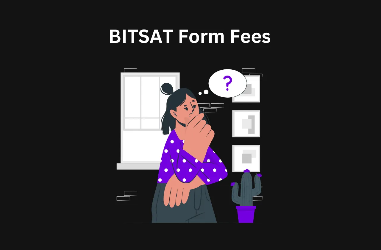 BITSAT Form Fees