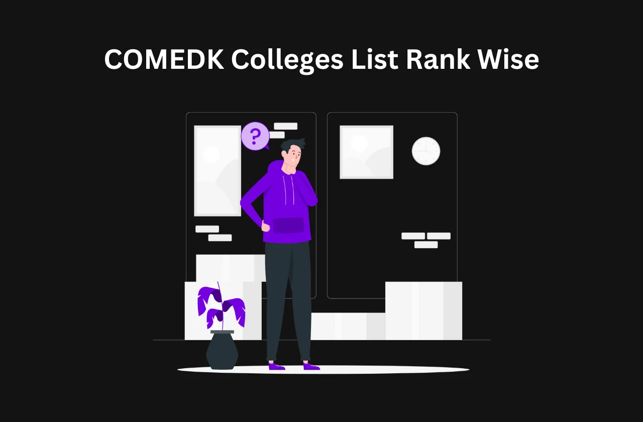 COMEDK Colleges List Rank Wise (2026)