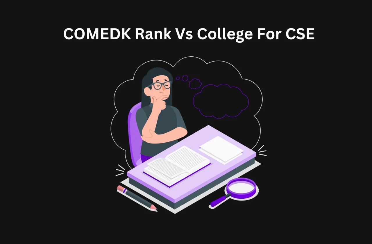 COMEDK Rank vs College CSE