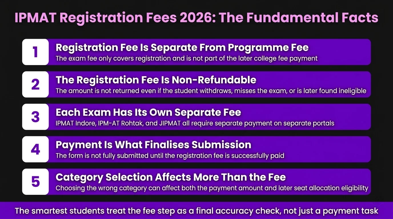 IPMAT Registration Fees 2026 The Fundamental Facts