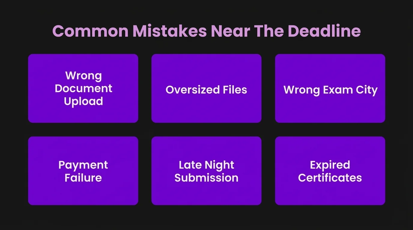 Common Mistakes Students Make Near the IPMAT Registration Last Date