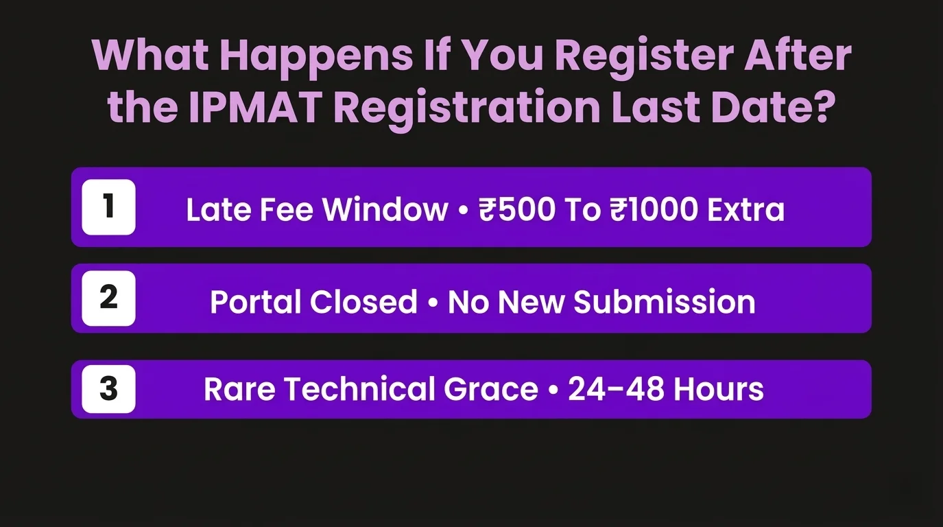 What Happens If You Register After the IPMAT Registration Last Date?